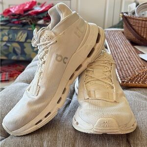 On Cloudnova 2  White Athletic Shoes